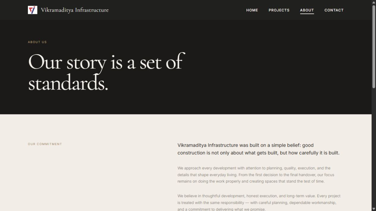 Vikramaditya Infrastructure: Company story